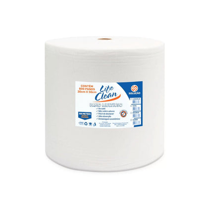Pano Bobina Branco 28x300 Life Clean - e - dona