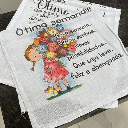 Pano de Prato 38x60 Estampado Novacov com 6 unidades - e - dona