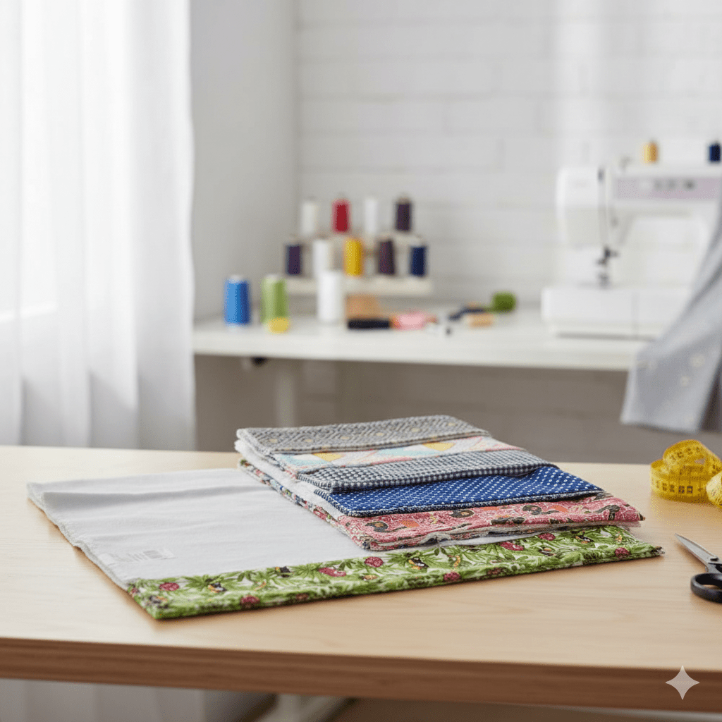 Pano de Prato Barrado 42x62cm Dona Sinhá com 6 unidades - e - dona