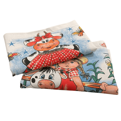 Pano de Prato Estampado 45x65cm Caebi 62g com 6 unidades - e - dona