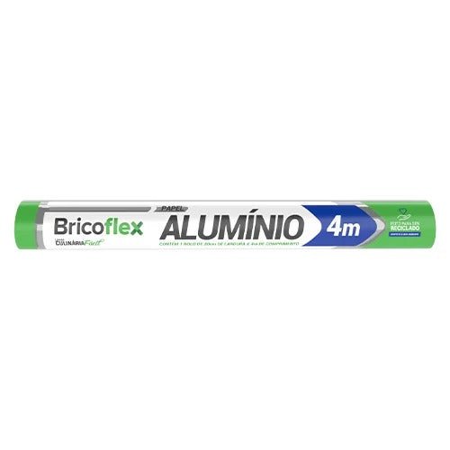 Papel Alumínio 0,30x4M Bricoflex - e - dona