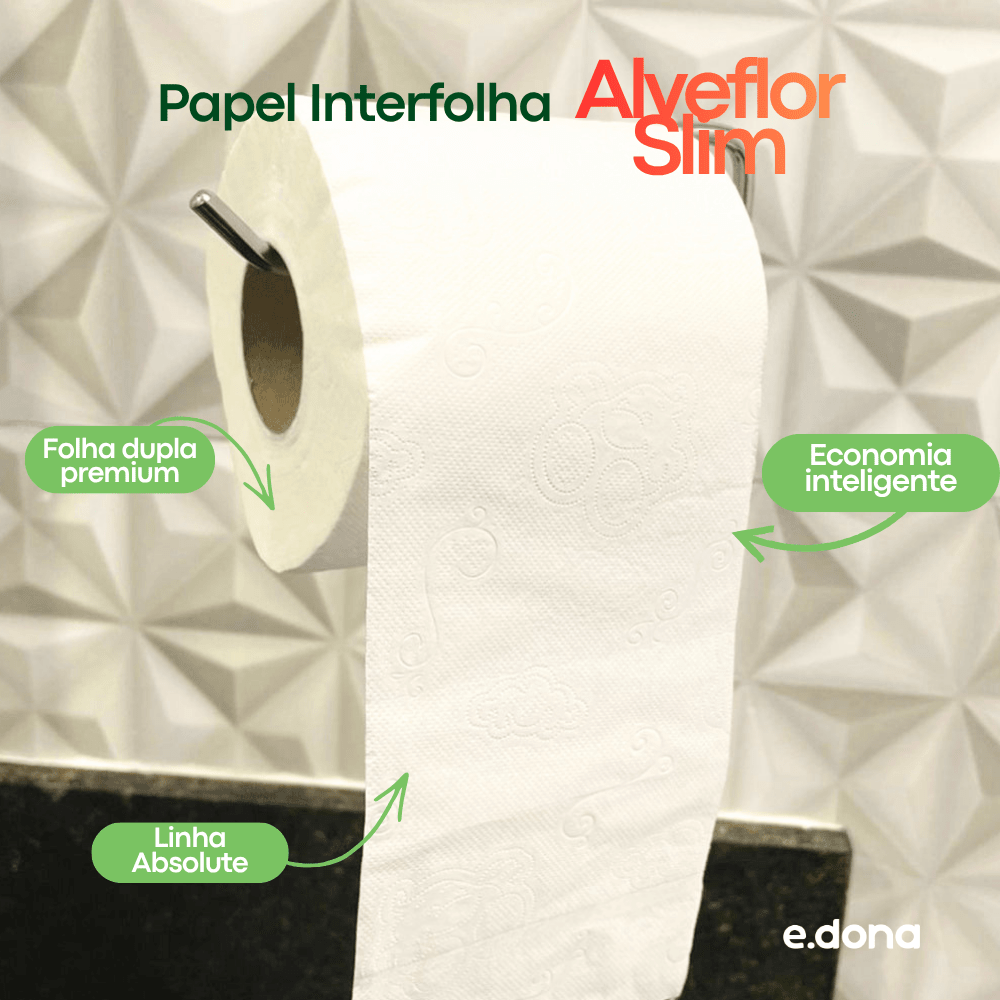 Papel Higiênico Folha Dupla Fofinho Absolute – 4 Rolos de 30 Metros - e - dona