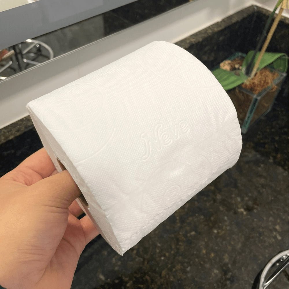 Papel higiênico Folha Dupla Neve fardo 16 pacotes com 4 rolos 30 metros - e - dona