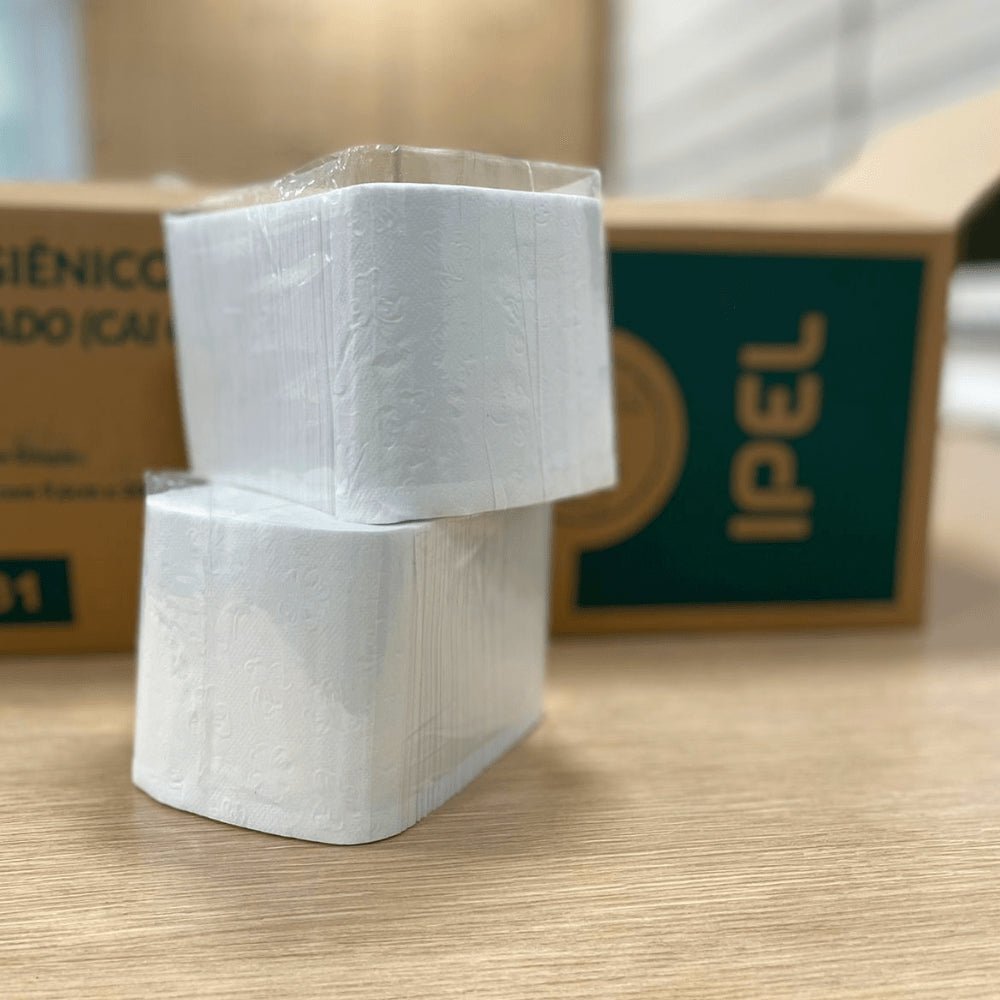 Papel Higiênico Interfolhado Cai - Cai Folha Simples Ipel Indaial com 10.000 folhas - e - dona