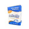 Papel Interfolha 100% Celulose 20x20cm 2 Dobras Folha Simples Delicatto Junior
