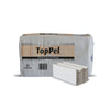 Papel Interfolha 100% celulose 19x21cm 2 dobras folha simples Toppel