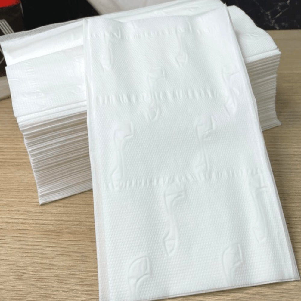 Papel Interfolha 100% celulose 22,5x21cm 2 dobras folha dupla Nobre com 2.000 folhas - e - dona