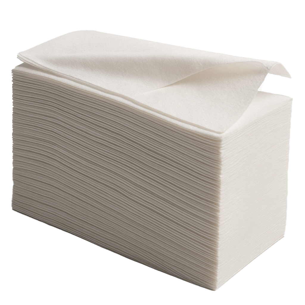 Papel Interfolha 100% Celulose Alveflor Slim - 2 Dobras, 20x20cm, 1.000 Folhas - Alta Absorção e Resistência para Uso Doméstico e Comercial - e - dona