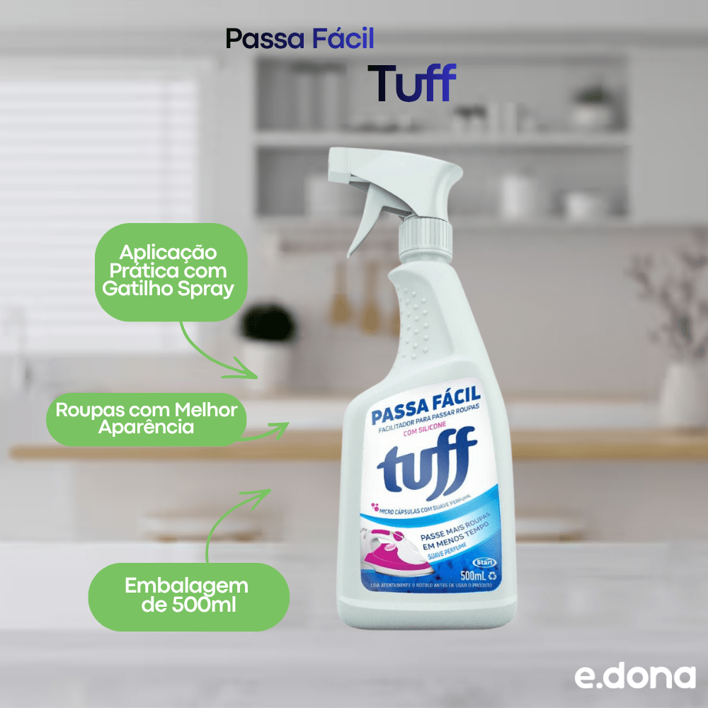 Passa Fácil Tuff Start Gatilho 500ml - e - dona