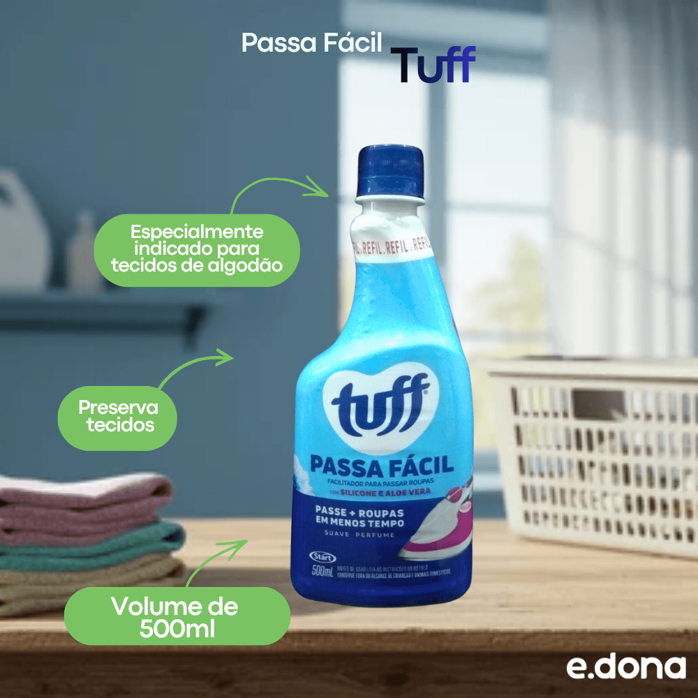 Passa Fácil Tuff Start Refil de 500ml - e - dona