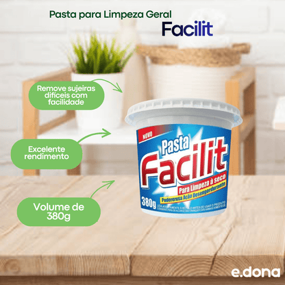 Pasta para Limpeza Geral Facilit 380g - e - dona