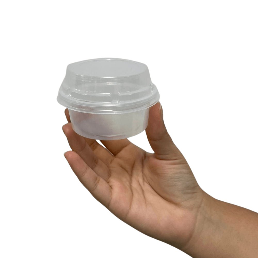 Pote 75ml P - 03 Translúcido Liso sem tampa Copaza PS com 1.500 unidades - e - dona