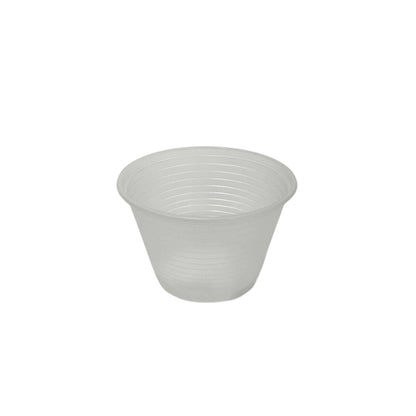 Pote de 100ml Transparente Copomais PS com 100 unidades - e - dona