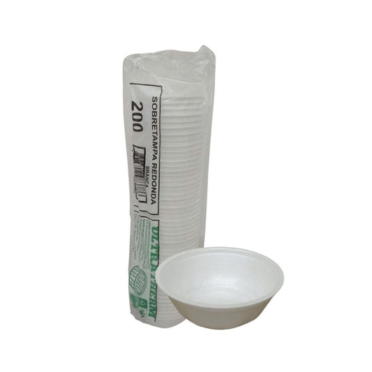 Pote de Isopor 200ml MR200 Ultratherm com 50 unidades - e - dona