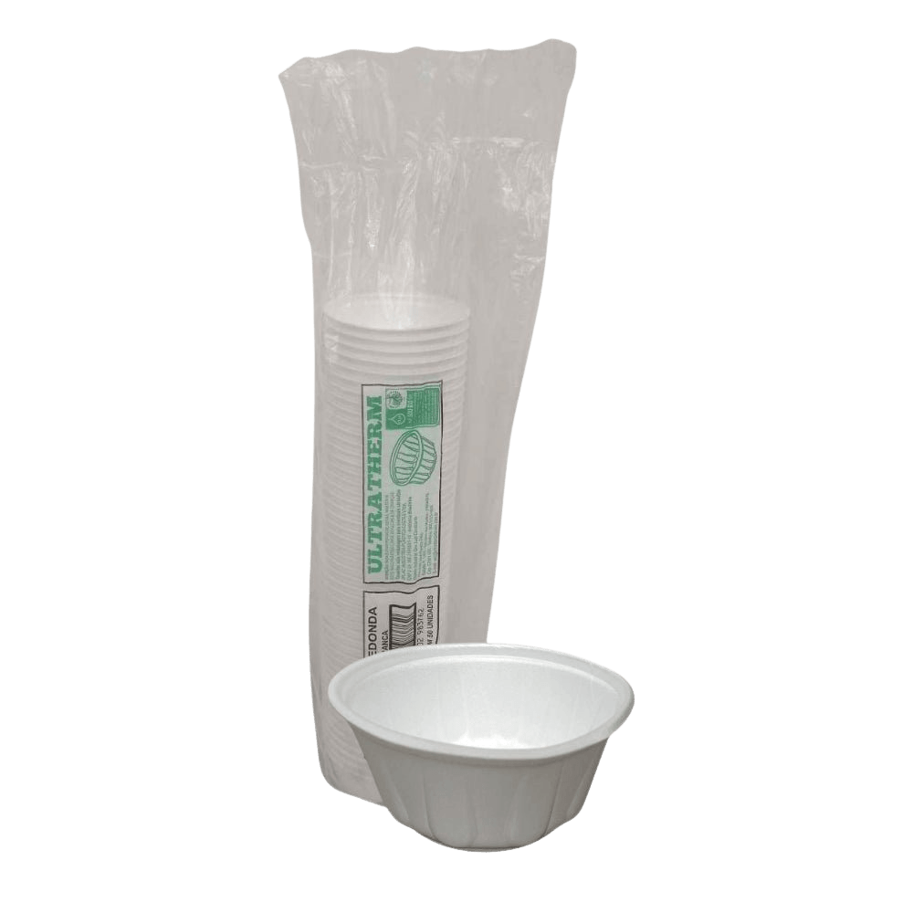Pote de Isopor 500ml MR500 Ultratherm com 50 unidades - e - dona