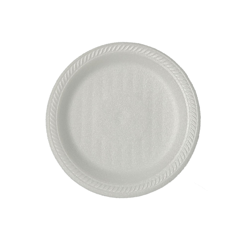 Prato de Isopor Raso 15cm para Sobremesa Ultratherm com 100 unidades - e - dona