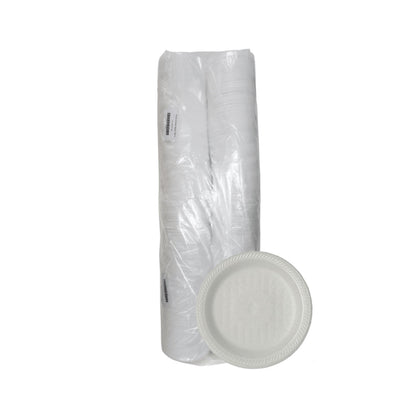 Prato de Isopor Raso 15cm para Sobremesa Ultratherm com 400 unidades - e - dona