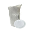 Prato de Isopor Raso 21cm para Refeição Ultratherm com 400 unidades