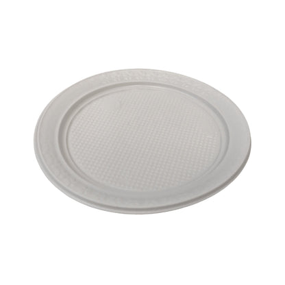 Prato Raso 21cm Branco para Refeição Kerocopo com 250 unidades - e - dona