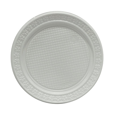 Prato Raso 21cm Branco para Refeição Kerocopo com 250 unidades - e - dona