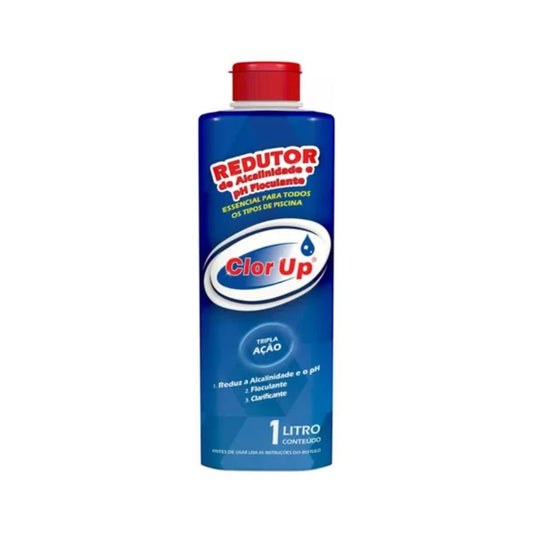 Redutor de Alcalinidade e pH Floculante 1L Clor Up - e - dona