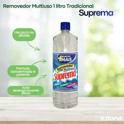 Removedor Multiuso 1 litro Tradicional Suprema - e - dona