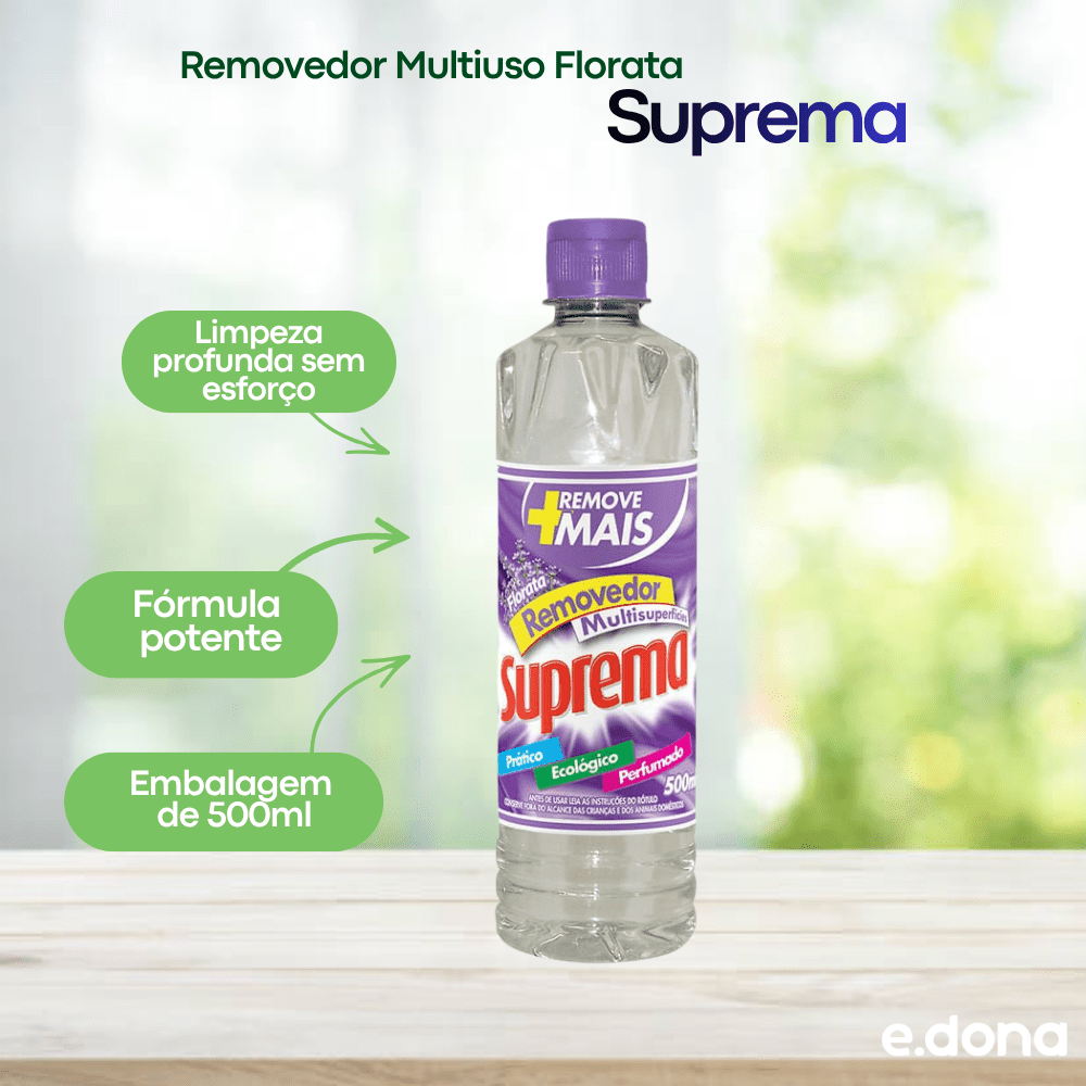 Removedor Multiuso Florata Suprema 500ml - e - dona