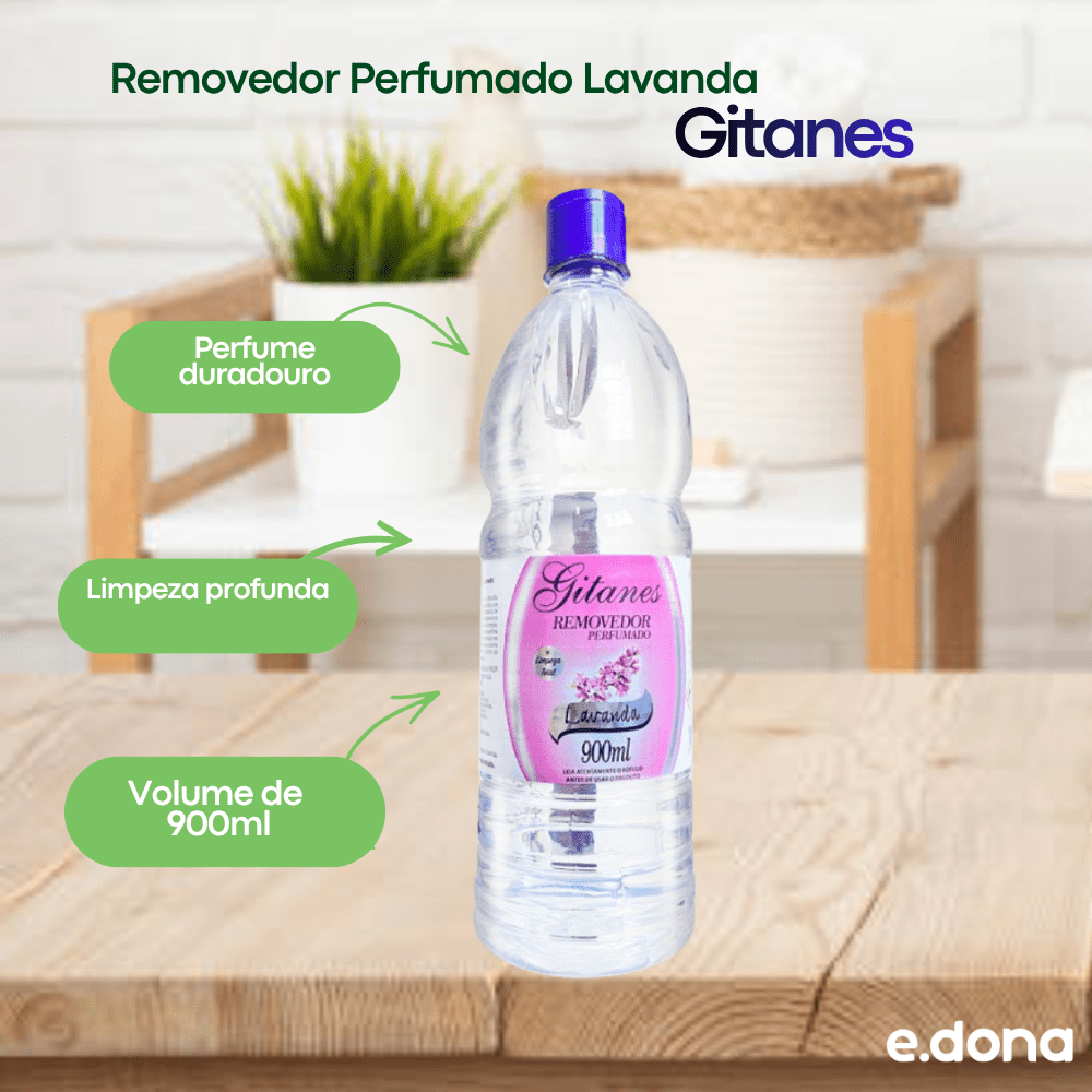 Removedor Perfumado Lavanda Gitanes 900ml - e - dona