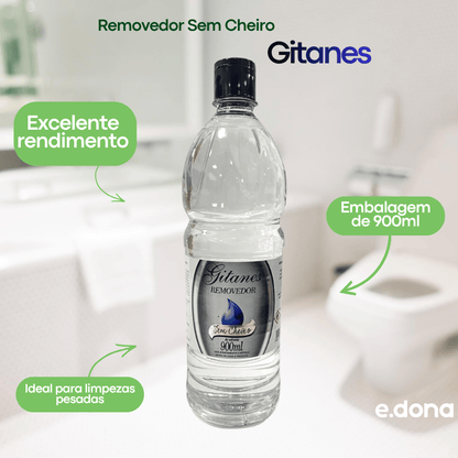Removedor Sem Cheiro Gitanes 900ml - e - dona