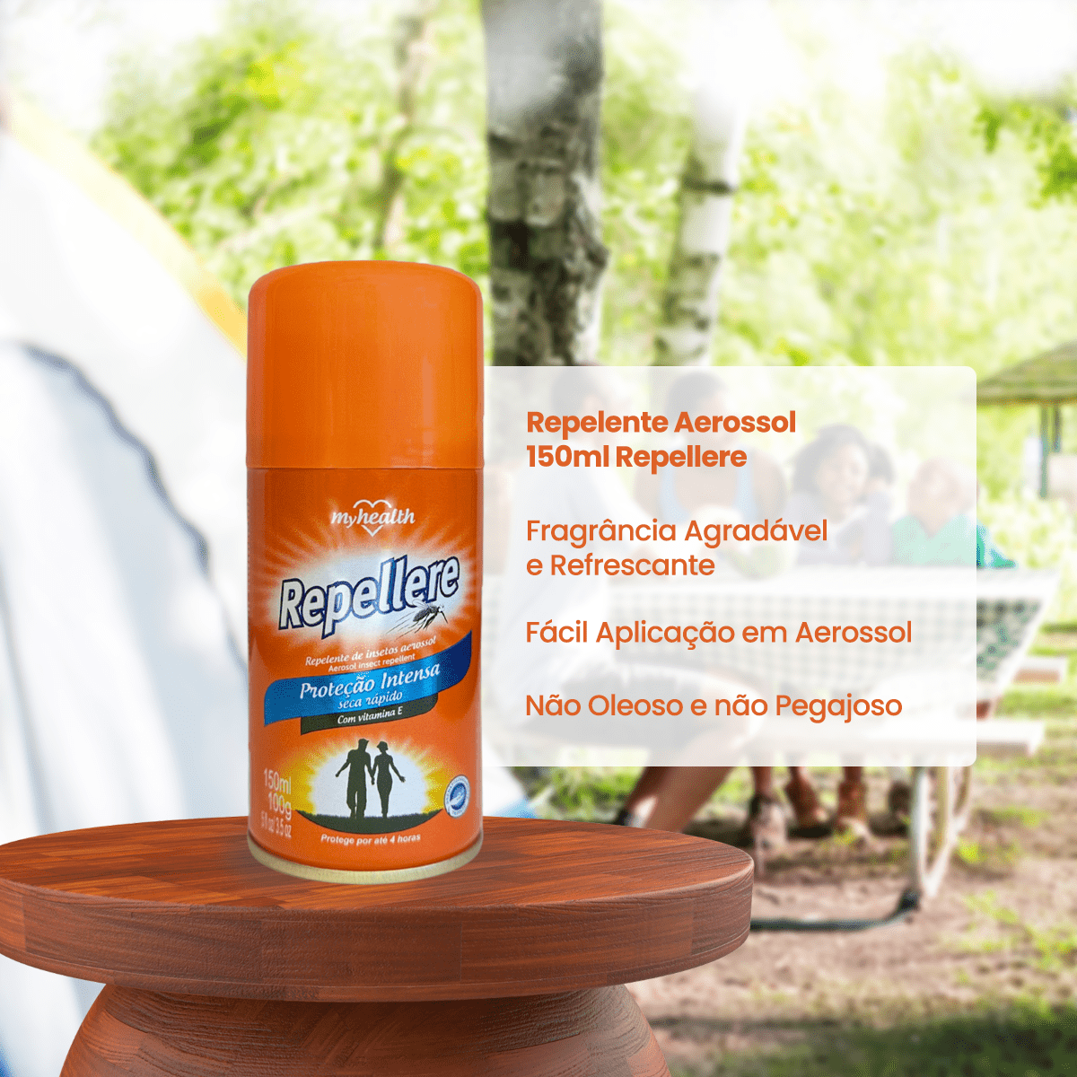Repelente Aerossol 150ml Repellere - e - dona