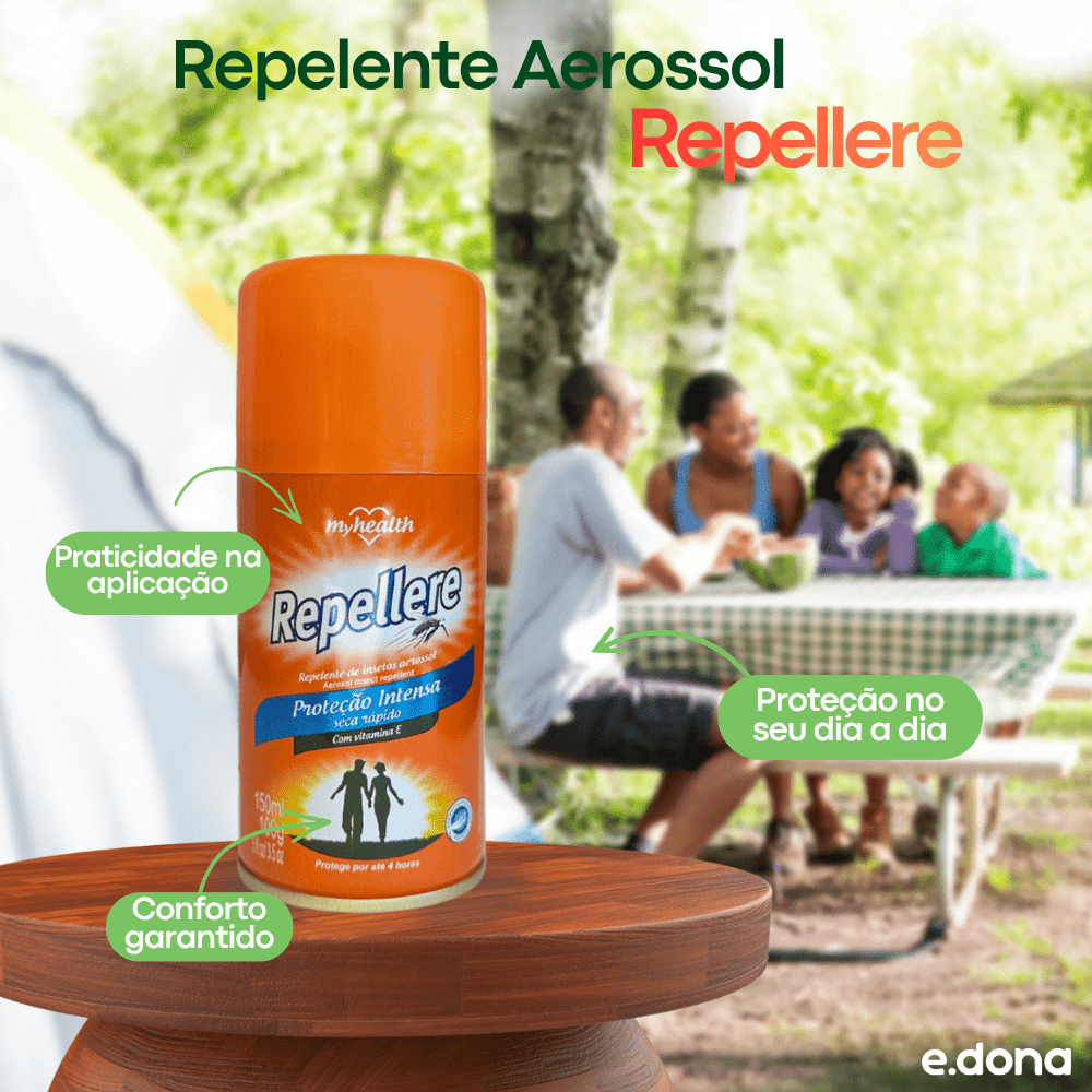 Repelente Aerossol 150ml Repellere - e - dona