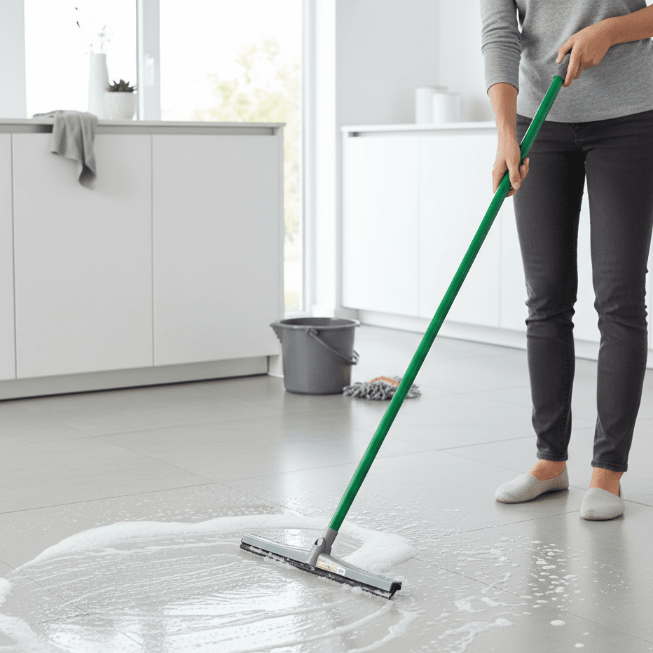 Rodo Puxa Seca Duplo com Cabo Brilhus - e - dona