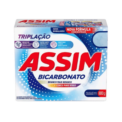 Sabão em Pó Assim Tripla Ação 800g - e - dona