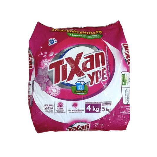 Sabão em Pó Tixan Maciez pacote 4kg - e - dona