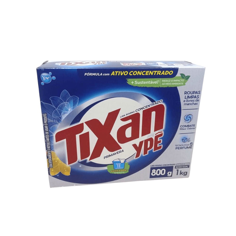 Sabão em Pó Tixan Primavera 800g - e - dona