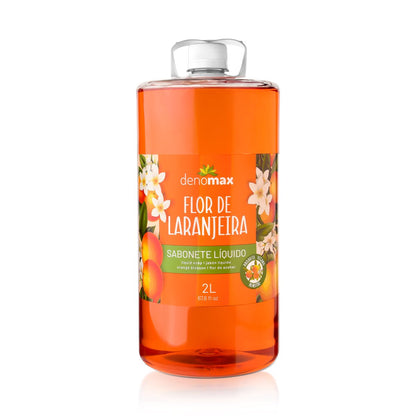 Sabão Líquido 2L Flor de Laranjeira Denomax - e - dona