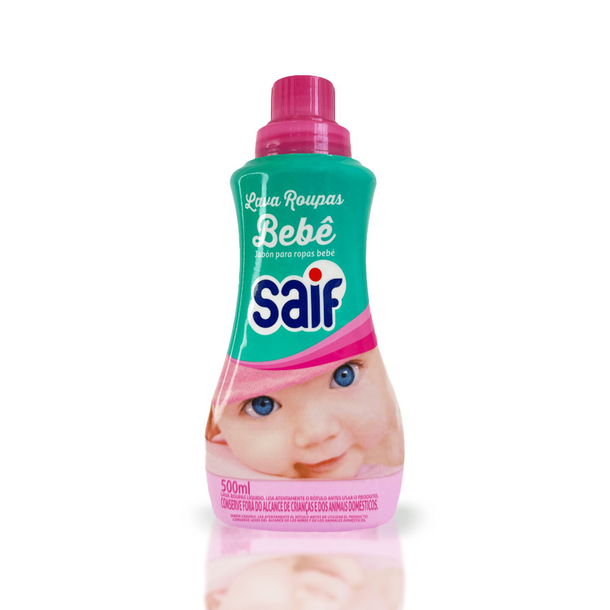 Sabão Líquido 500ml Bebê Saif - e - dona