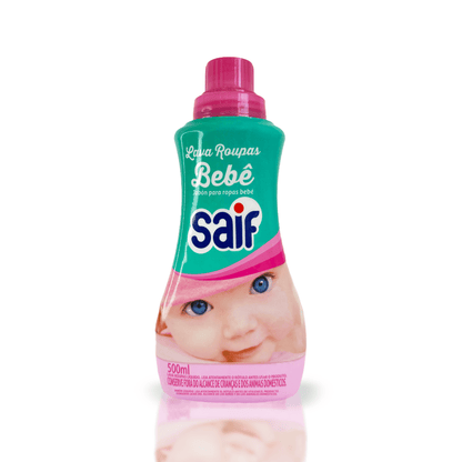 Sabão Líquido 500ml Bebê Saif - e - dona