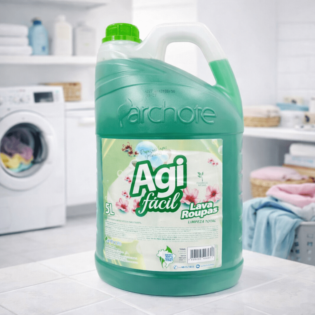 Sabão Líquido 5L Agi Fácil Limpeza Total - e - dona