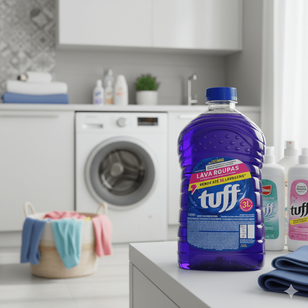 Sabão Líquido Concentrado para Roupas Tuff 3 Litros - e - dona