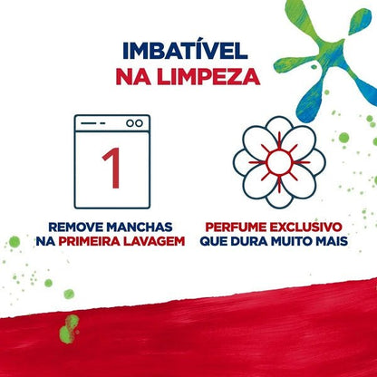 Sabão Líquido Lavagem Perfeita Omo Refil 900ml - e - dona