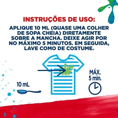 Sabão Líquido Profissional OMO Tira Manchas 5 Litros - e - dona