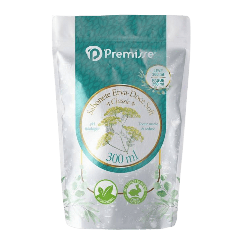 Sabonete 300ml Erva Doce Softy Premisse - e - dona