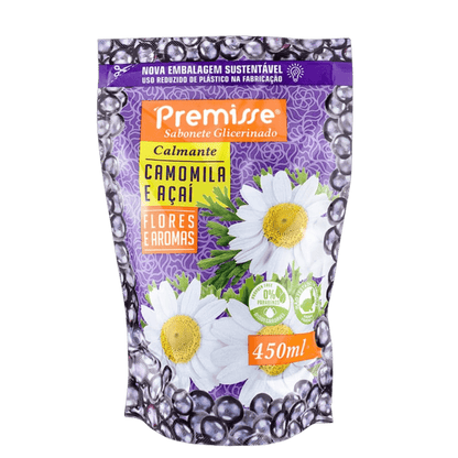 Sabonete 450ml Açaí e Camomila Premisse - e - dona