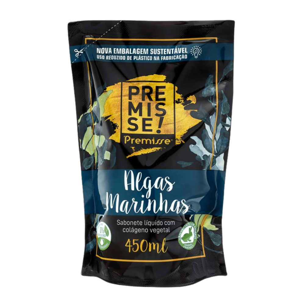 Sabonete 450ml Algas Marinhas Premisse - e - dona