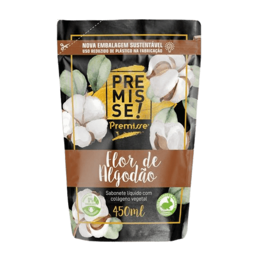 Sabonete 450ml Flor de Algodão Premisse - e - dona
