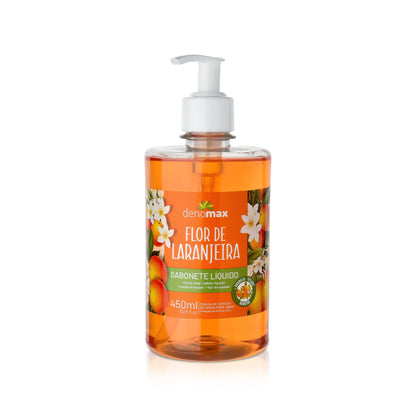 Sabonete 450ml Flor de Laranjeira Denomax - e - dona