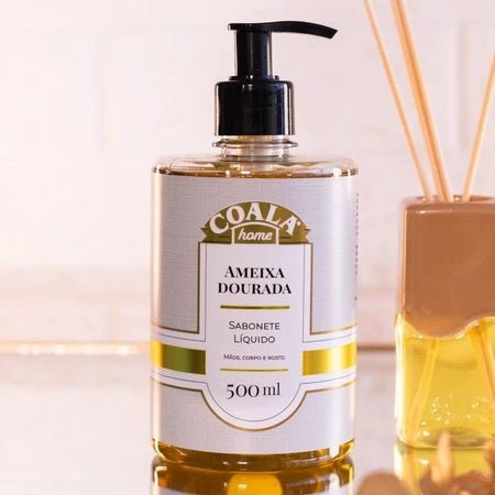 Sabonete 500ml Ameixa Dourada Coala - e - dona