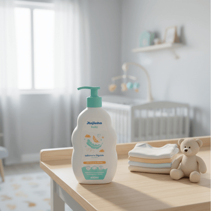 Sabonete Líquido 400ml Anjinho Baby - e - dona