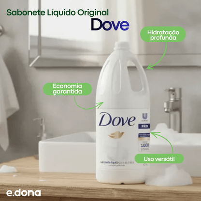 Sabonete Líquido Dove Original 2 Litros - e - dona